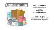 NOVITA’ IMPORTANTE NELLA RACCOLTA PORTA A PORTA DELLA CARTA
