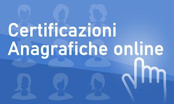 Certificazioni Anagrafiche Online